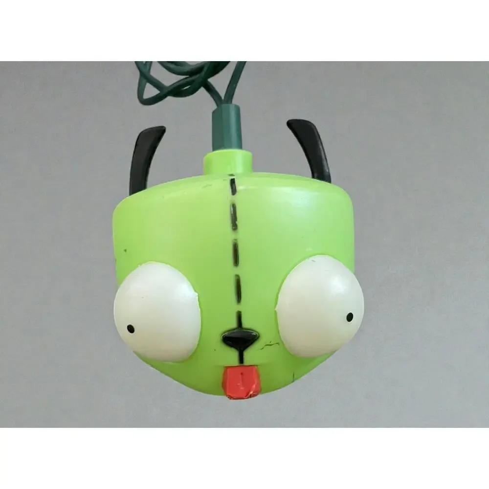 RARE Invader Zim-Gir and Pig String Lights by Kurt Adler-Nickelodeon Decor-2010